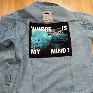 BTS Where Is My Mind Denim Jacket